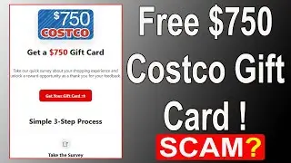 Giftreview.us $750 Costco Gift Card Review 🚨 Legit Deal or Fake Reward Scam?