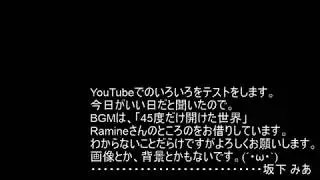 動画のテスト。