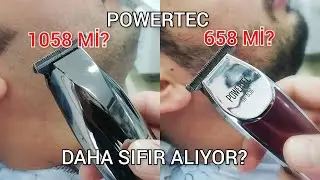 POWERTEC TR - 1058 Mİ? / TR - 658 Mİ? DAHA SIFIR ALIYOR (TAST ETTİK)