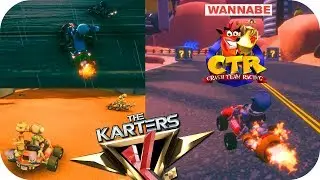 The Karters - Crash Team Racing Wannabe - Gameplay PC