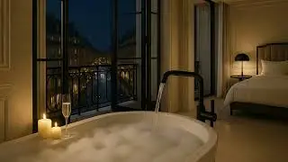 Booktube Ambience | Luxury Hotel Night Sounds for Reading & Relaxing