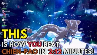 SHINY CHIEN-PAO 5-STAR RAID &mdash; FASTEST SOLO BUILD | Pok&eacute;mon Scarlet & Violet Event