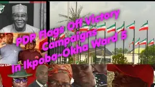 2023 GENERAL ELECTIONS:PDP Flags Off Victory Campaign For All It's Candidates In Ikpoba-Okha Ward 5