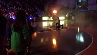 Kade Zanger (2018-2019) QHS Blue Devil mascot
