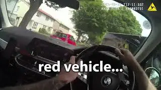 Officers in high-speed pursuit stop dangerous driver after machete spotted in car