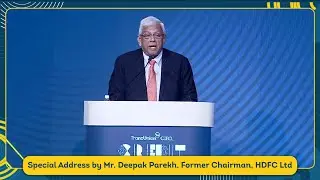 Mr. Deepak Parekh, Former Chairman at HDFC Ltd spoke at TransUnion CIBIL Credit&nbsp;Conference&nbsp;2025