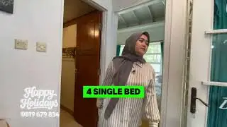 Room Tour Villa 4 Kamar Private Poll & Biliard lembang bandung 