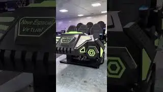 6 players 9d vr cinema, customized logo and led light as requirements. #vr #vrcinema #9dvr #games