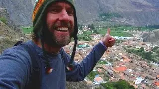 Hiking Adventure in the Andes at Ollantaytambo, Peru