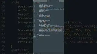 3D orbits Animation | HTML, CSS & JS