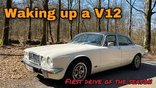 Waking Up The V12 - First Drive of the Season in my 1977 Jaguar XJ12