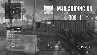 MWR M40 Sniping on Bog!