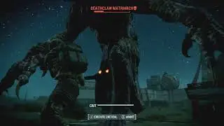 Fallout 4 Nuka World is brutal - 4 Deathclaws 2 Radscorpions Legendary weapon and more....