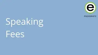 Speaking fees