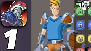 DUNGEON OF GODS - One Hand Action RPG - Gameplay Part 1 (iOS, Android)