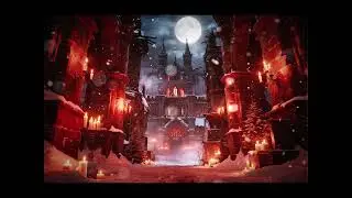 A Gothic Christmas Night 🎄 Dark Holiday Ambience | 30 Minutes