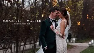 MLB Pitcher Marries His High School Sweetheart {Lexington, KY Wedding Film} // McKenzie and Walker