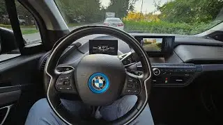 BMW i3 REX от каршеринга ВОРОН 22,7р/минута. 2016 г.в гибрид 170лс. пробег 124 079км часть 2