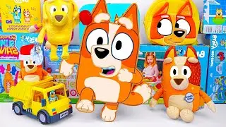 10:24 Minute of Satisfying ASMR Unboxing Bluey Toys Collection Review 🐾 Mystery Cute Bingo Box