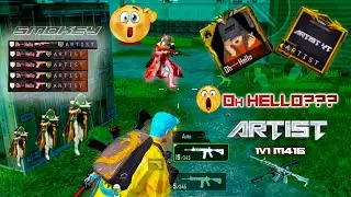 RANDOM CHALLENGE ME (1v1 M416 ROOM) | ARTIST YT | RANDOM | TDM |SMOKEY