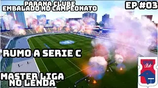 MASTER LIGA PES 2021 - PARANA EMBALADO NO CAMPEONATO SEGUE EM BUSCA DA SERIE C
