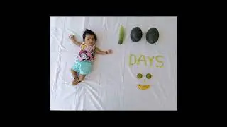 baby photoshoot ideas for 100 days # home # cricket theme # fruits # money