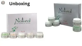 Unboxing Natural Fruit Facial Kit | The Essence of Nature #unboxing
