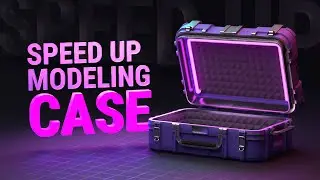 From Start to Finish: Speed UP Weapon Case Modeling in Blender #blender3d