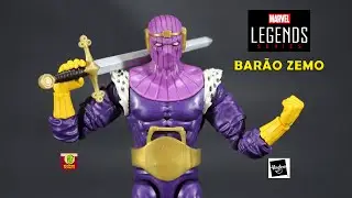 Bar&atilde;o Zemo Marvel Legends Baron Zemo Walgreens Exclusive Super Villains Hasbro Action Figure Review