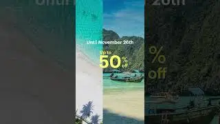 🌴Enjoy hotel deals to travel like never before on BLACK FRIDAY🌴