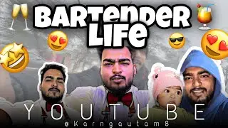 Bartender Life😕Amrit maan on event Day - 10 | VLOG 2026 | #fyp #vlog #viral ##explore #bartender 