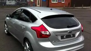 Ford Focus with dark tints on all rear windows