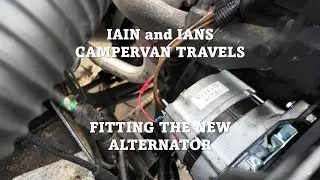 FITTING THE LDV 400 ALTERNATOR