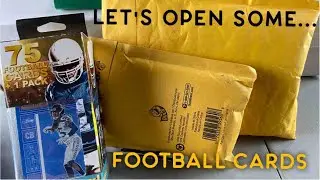 Let's Open Some...Football Cards - Fairfield Repack Box, Mosaic Card Break and an eBay Hot Pack!