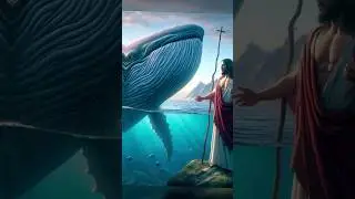 Jesus vs whale 🐳 #jesus #jesuschrist #amen #devil #papajesus #shorts #shortfeed #ytshorts #god #edit