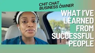 Habits of the Successful (chit chat, Spa Business Owner | massage therapist | esthetician )
