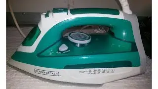 Ferro de passar black decker max steam AJ3030 não liga, aprenda desmontar e concertar