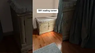 Romantic Fairytale Bedroom Makeover - DIY Reading Corner // Part 3