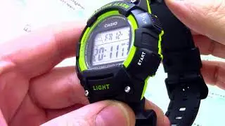 Часы Casio Illuminator W-736H-3A - видео обзор от PresidentWatches.Ru