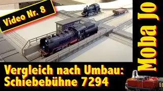 Folge 8 - Vergleich M&auml;rklin Schiebeb&uuml;hne 7294 - vor und nach dem Umbau