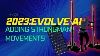 2023 Training Vlog: Adding Strongman to Evolve AI | Log Clean and Press and Grip Work | Home Gym