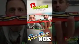 Out Run logo en bois ! #unboxing #unboxingstories #backintoys #wahwah #outrun