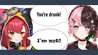 Drunk Tsuna 【Tachibana Hinano, Nekota Tsuna, Kaga Nazuna, Kamito, Duke | VSpo! OreApo ENG SUB】
