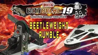 Beetleweight Rumble CIRC Bot Brawl 2019 (3-pound Combat Robotics)