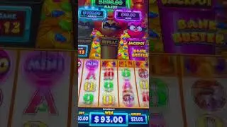BANK BUSTER FREE GAMES BONUS $250 BET #bonusbuy #vegasslotmachines #mgmresorts