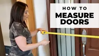 How To Measure Entry Doors and Patio Doors for a Quote