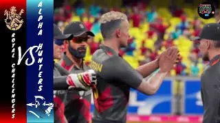 SGPL 2 Match 13 Royal Challengers vs Alpha Hunters in Cricket19!