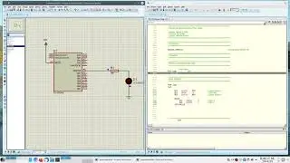 Simulación de un PIC16F84 en ASM con Proteus