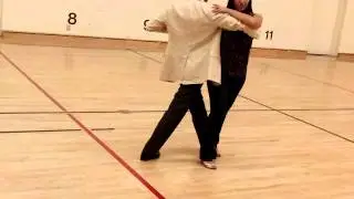 Argentine Tango  Gancho {hook} leader traps foot, follower brushes thigh  4 12 12