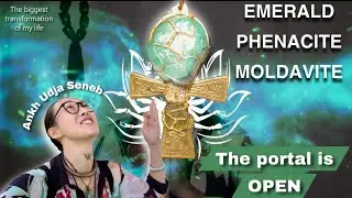 🔑 CRYSTAL PORTAL ACTIVATION &mdash; Emerald ✧ Moldavite ✧ Phenacite Ankh | A Journey h(OM)e to LOVE 💚🛸